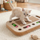 Brinquedo Interativo para Gatos com Arranhador - ConstruPet