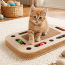 Brinquedo Interativo para Gatos com Arranhador - ConstruPet