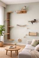 Torre de Atividades para Gatos de Parede - ConstruPet