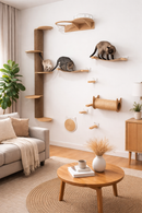 Torre de Atividades para Gatos de Parede - ConstruPet