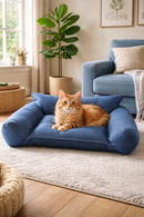 Sofá caminha de gato Veludo cotelê Premium Construpet