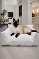 Sofá caminha de gato Veludo cotelê Premium Construpet